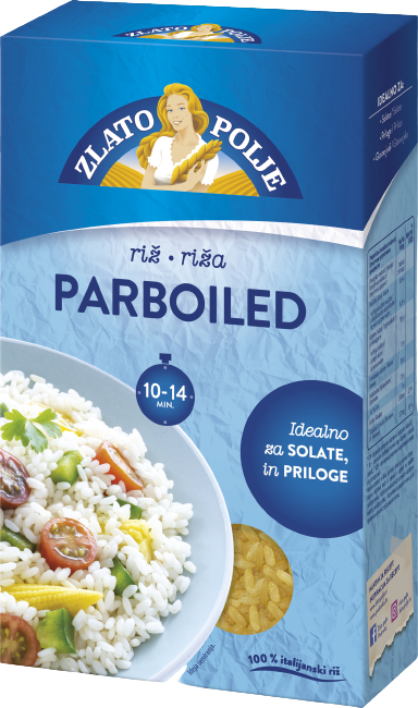 Riža parboiled vakum
