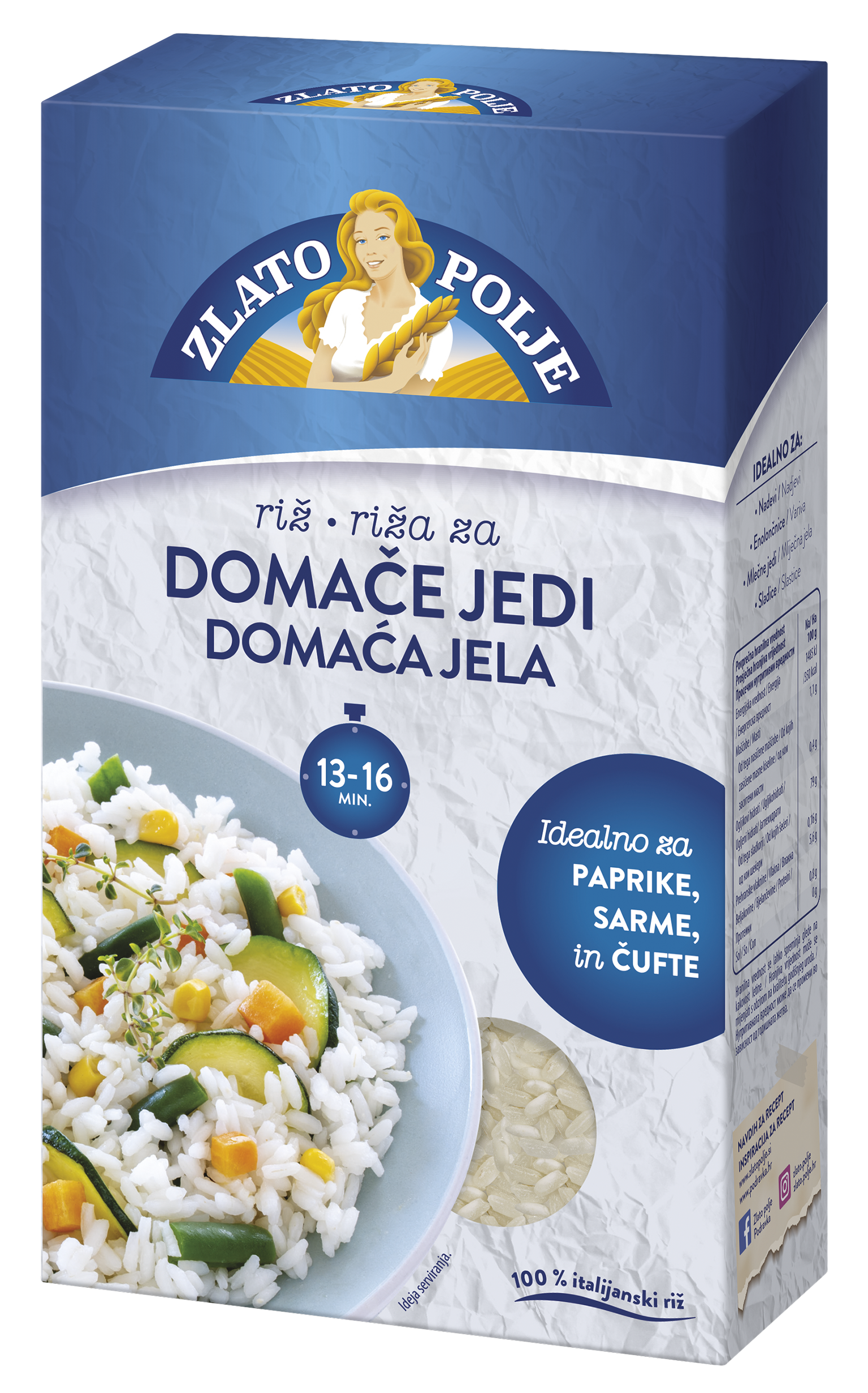 Riža za domaća jela vakuum