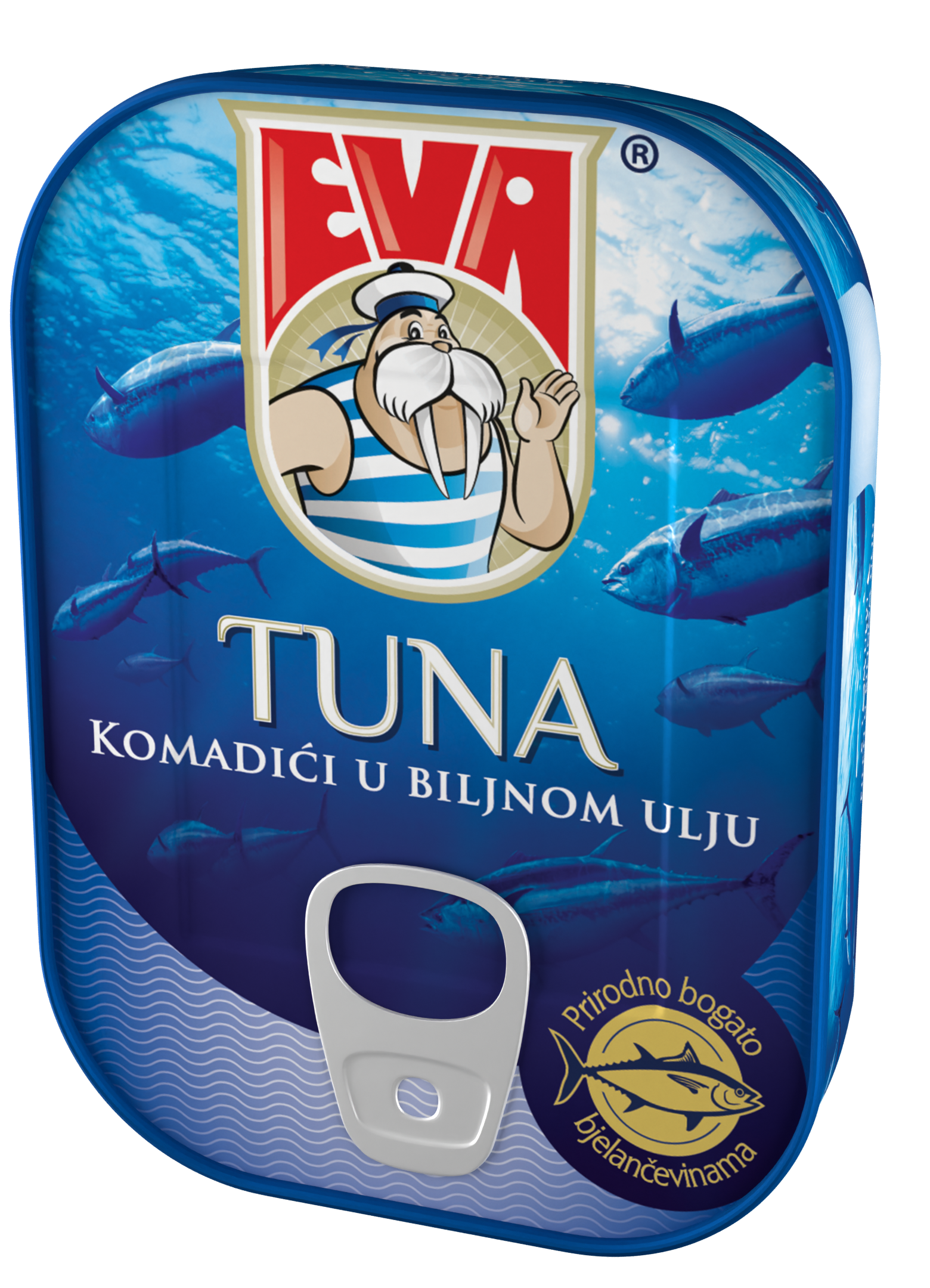 Tuna komadići u biljnom ulju – usitnjeni