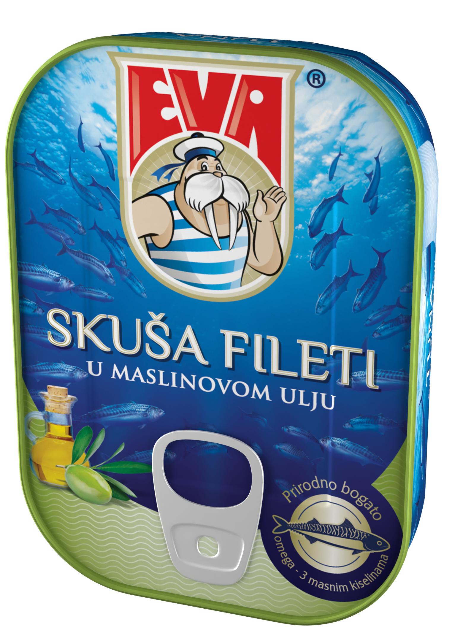 Skuša fileti u maslinovom ulju