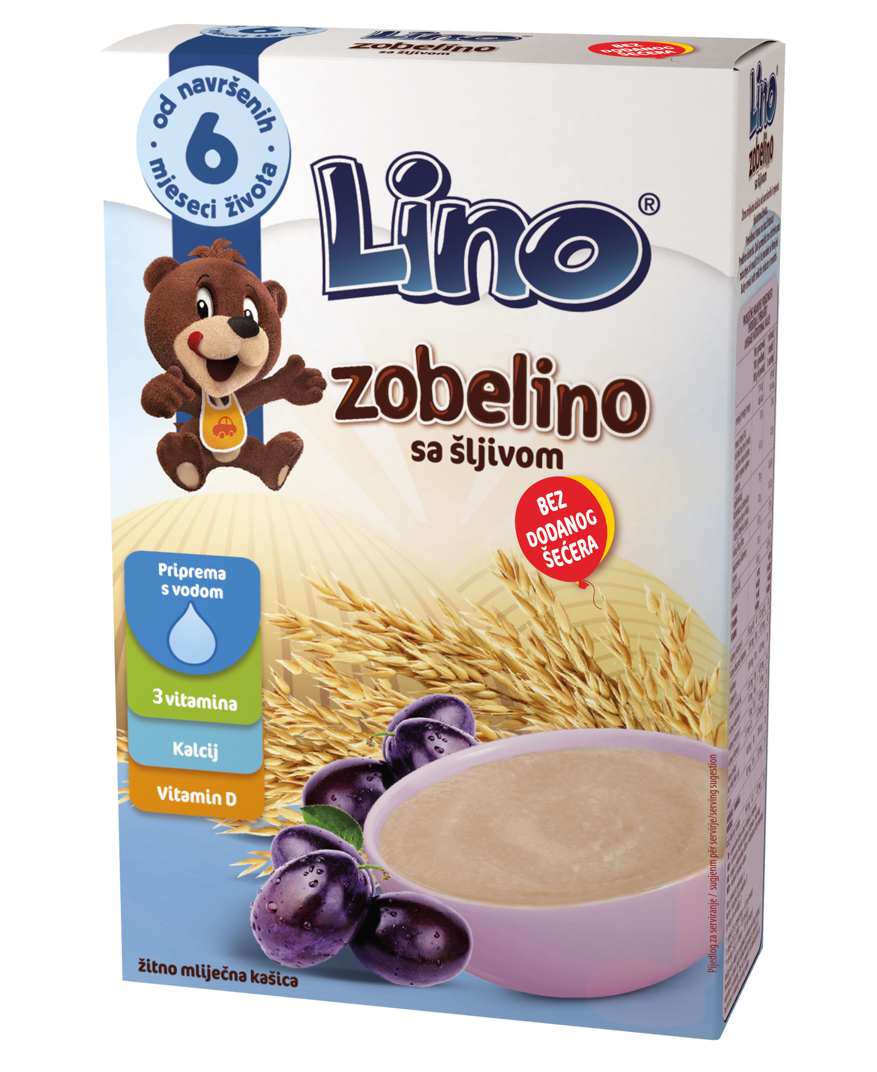 Lino Zobelino sa šljivom