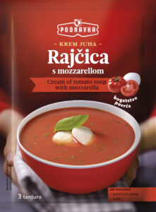 Krem juha od rajčice s mozzarellom