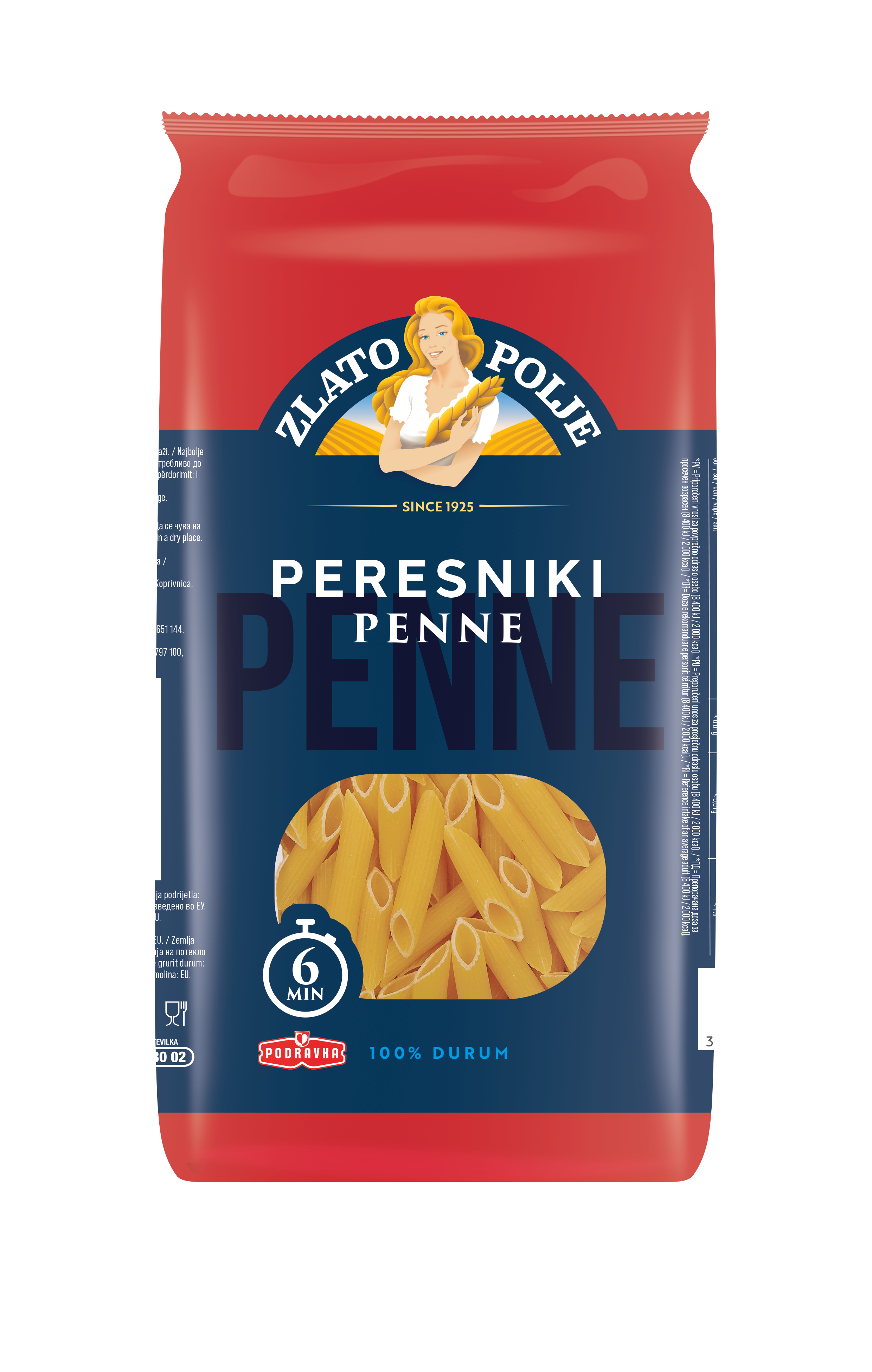 Penne durum