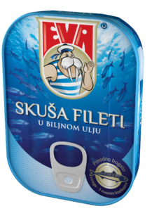 Skuša fileti u biljnom ulju