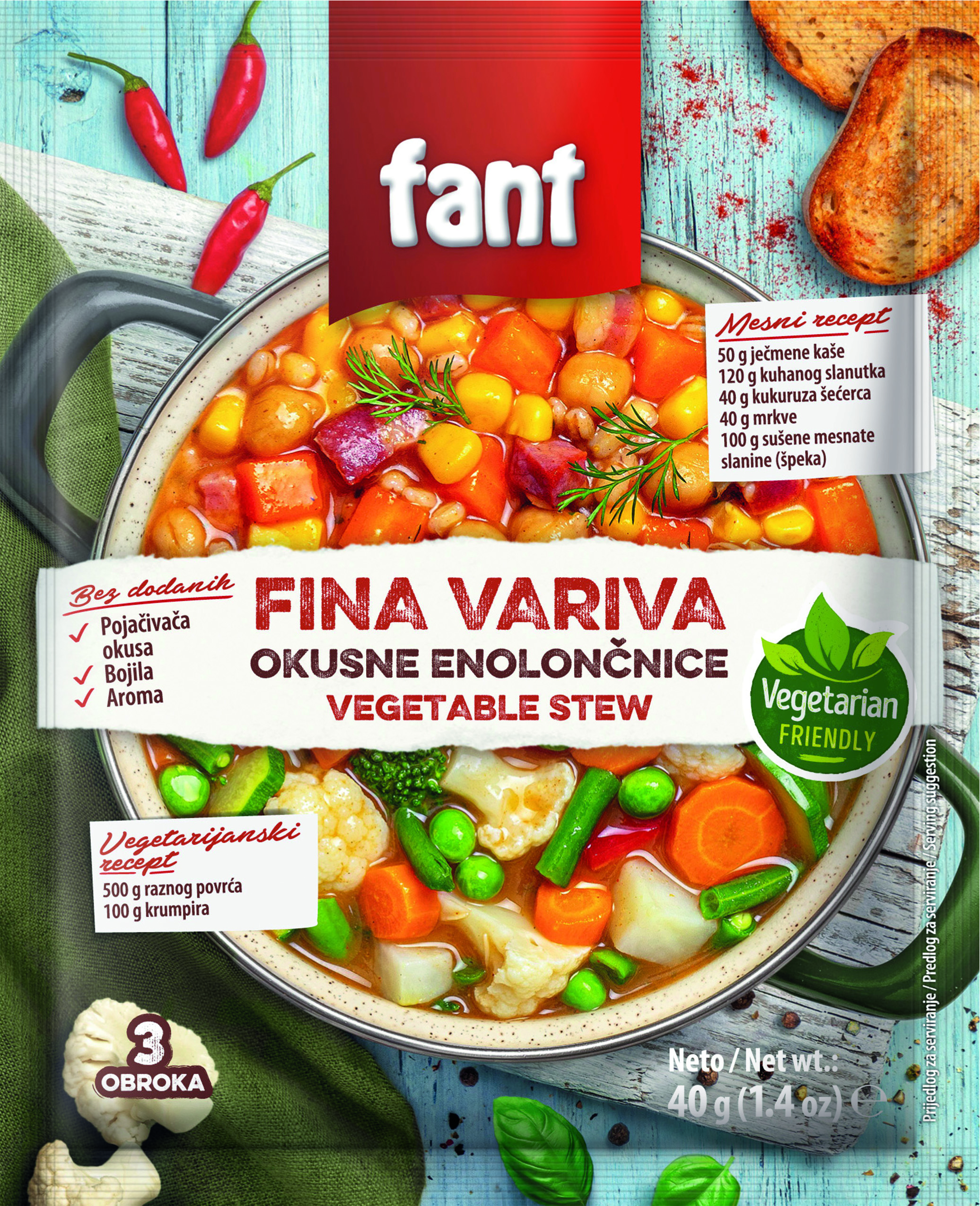 Fant mješavina za fina variva