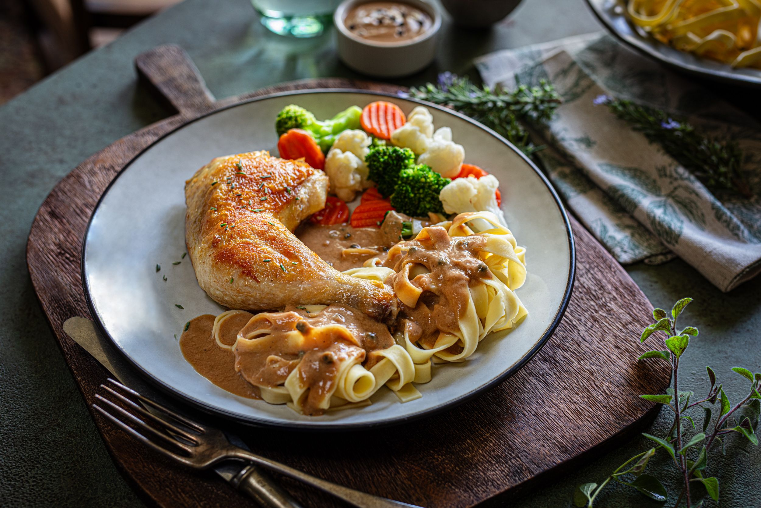 Piletina u umaku sa zelenim paprom