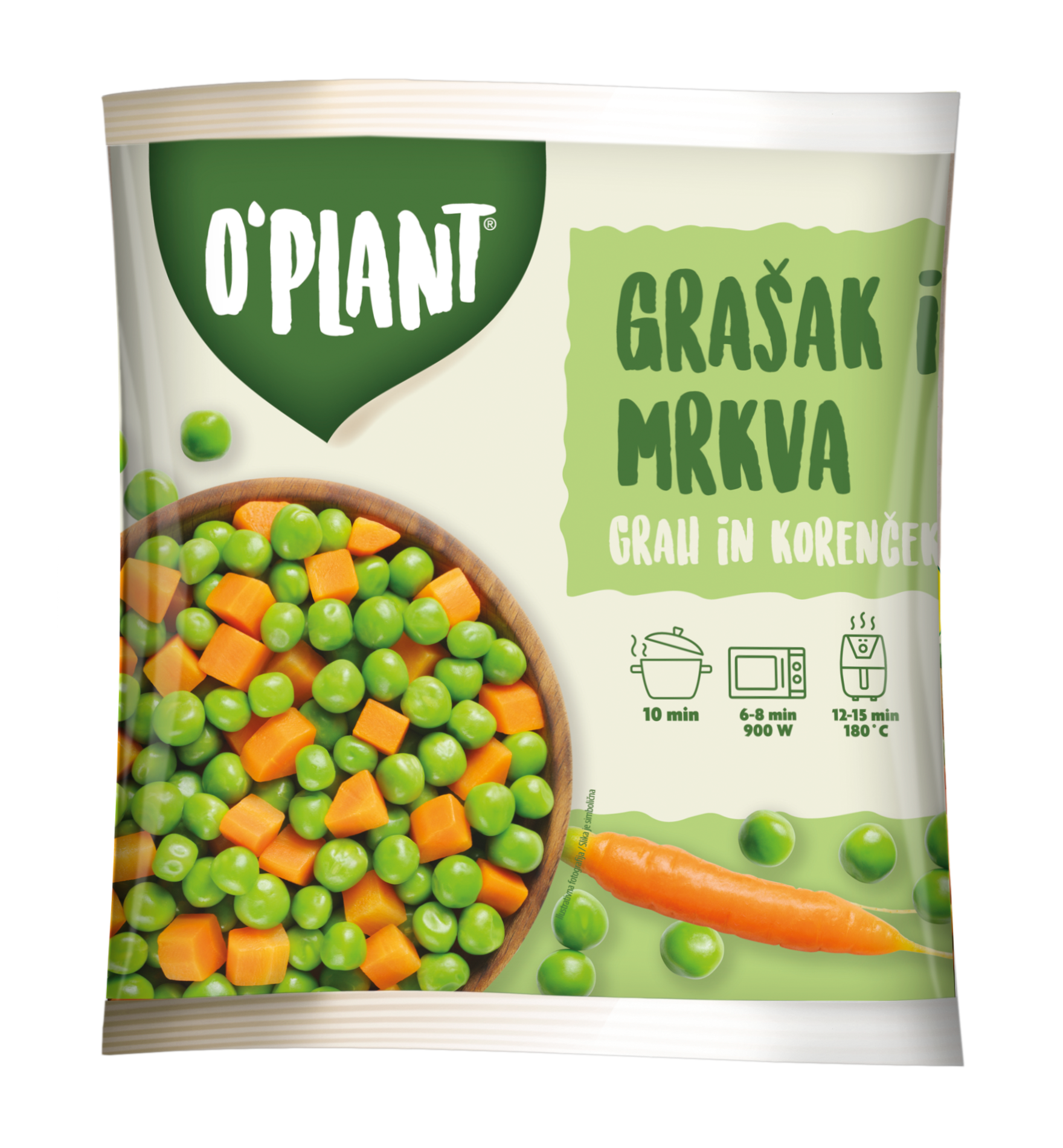 Grašak i mrkva