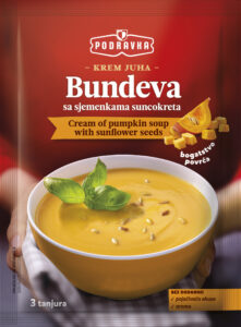 Krem juha od bundeve sa sjemenkama suncokreta