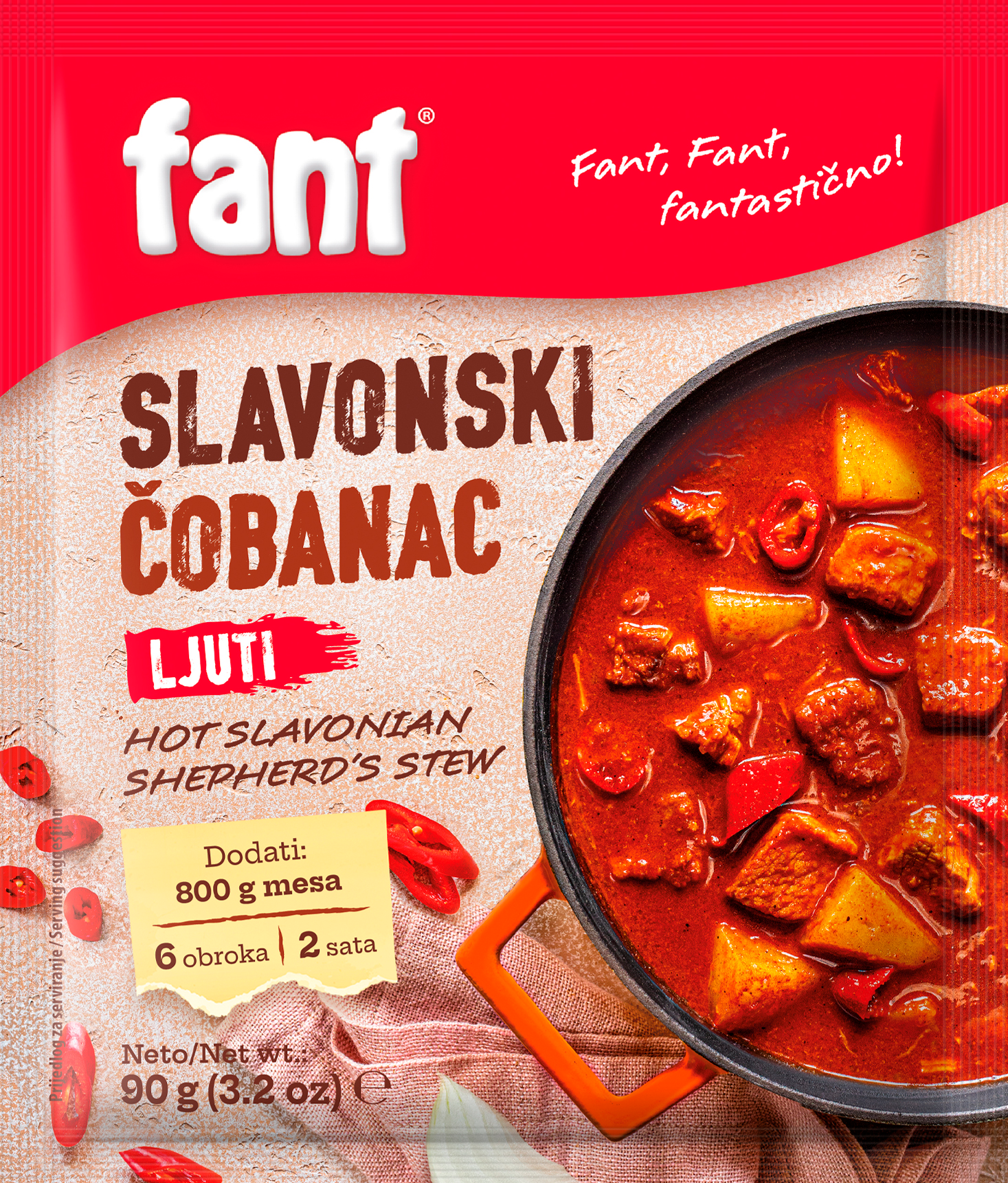 Fant mješavina za slavonski čobanac – ljuti