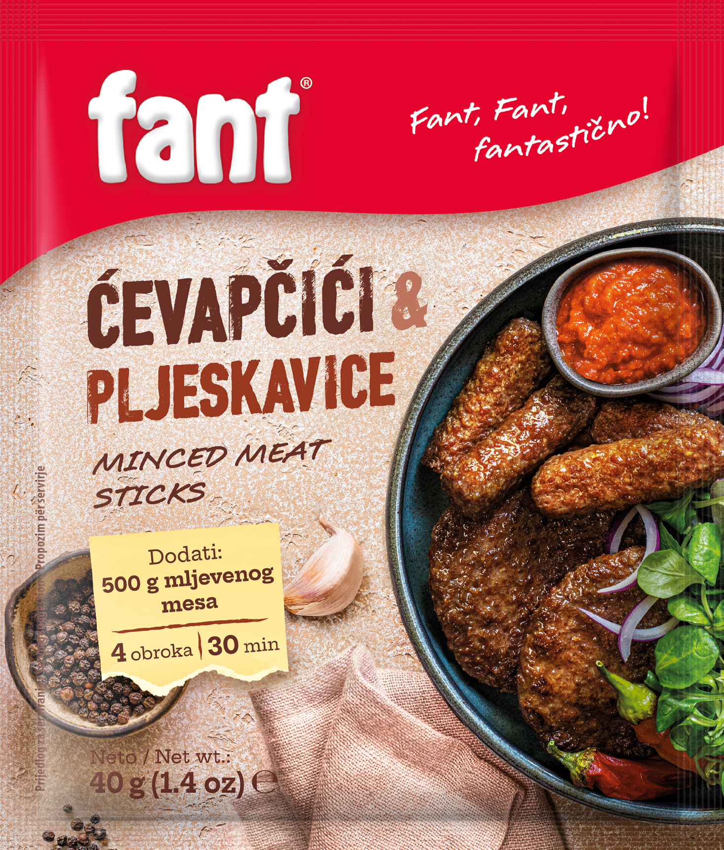 Fant mješavina za ćevapčiće i pljeskavice