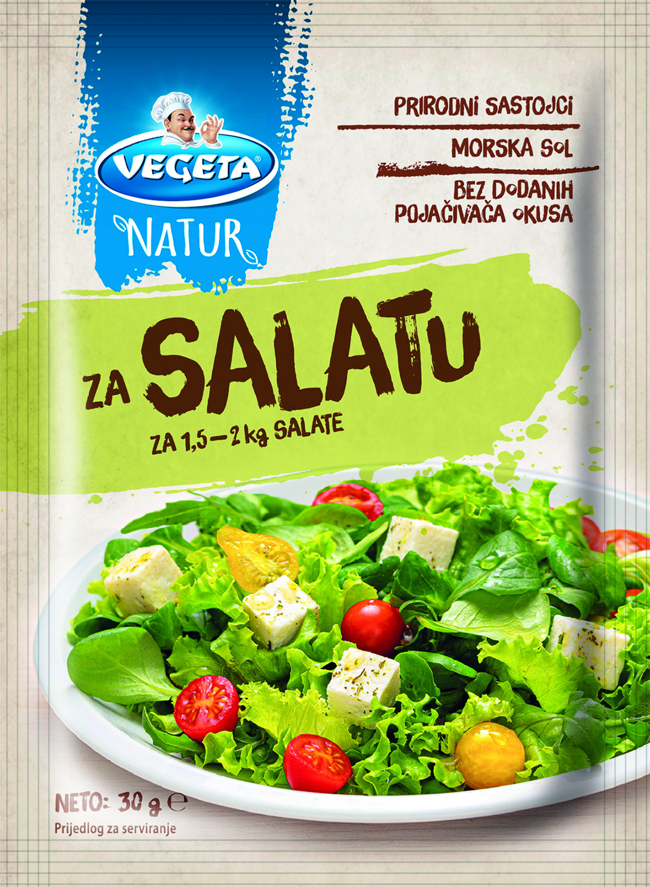 Vegeta Natur za salatu