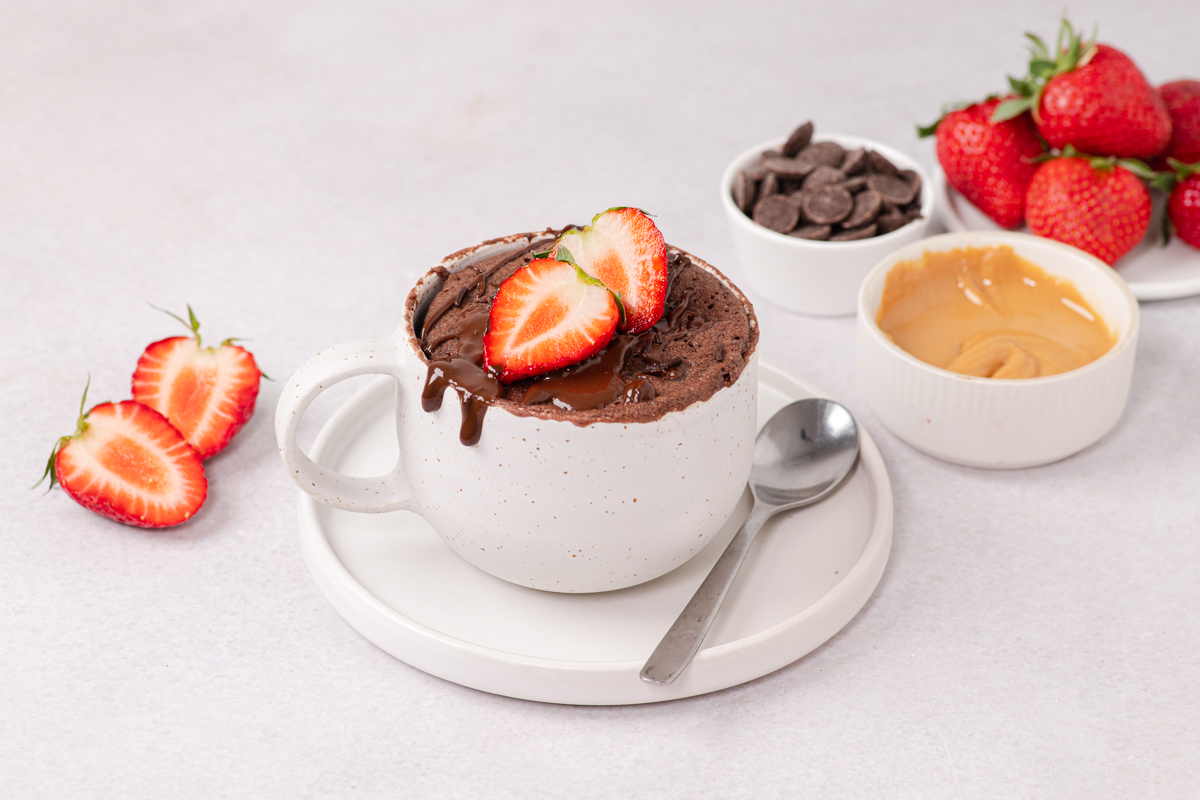 Proteinski brownie iz šalice