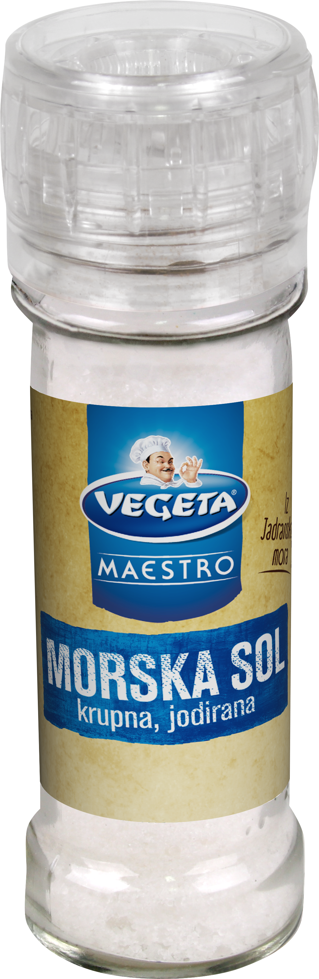 Morska sol sitna jodirana