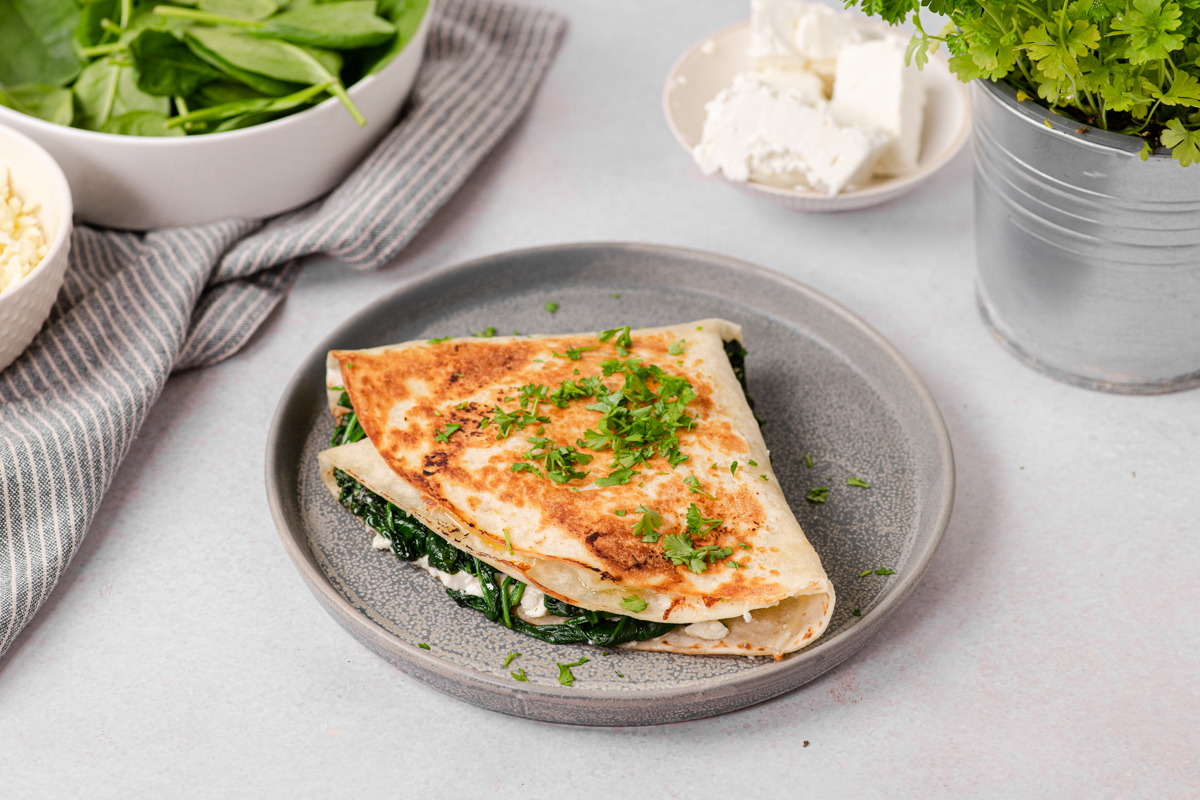 Spanakopita tortilja