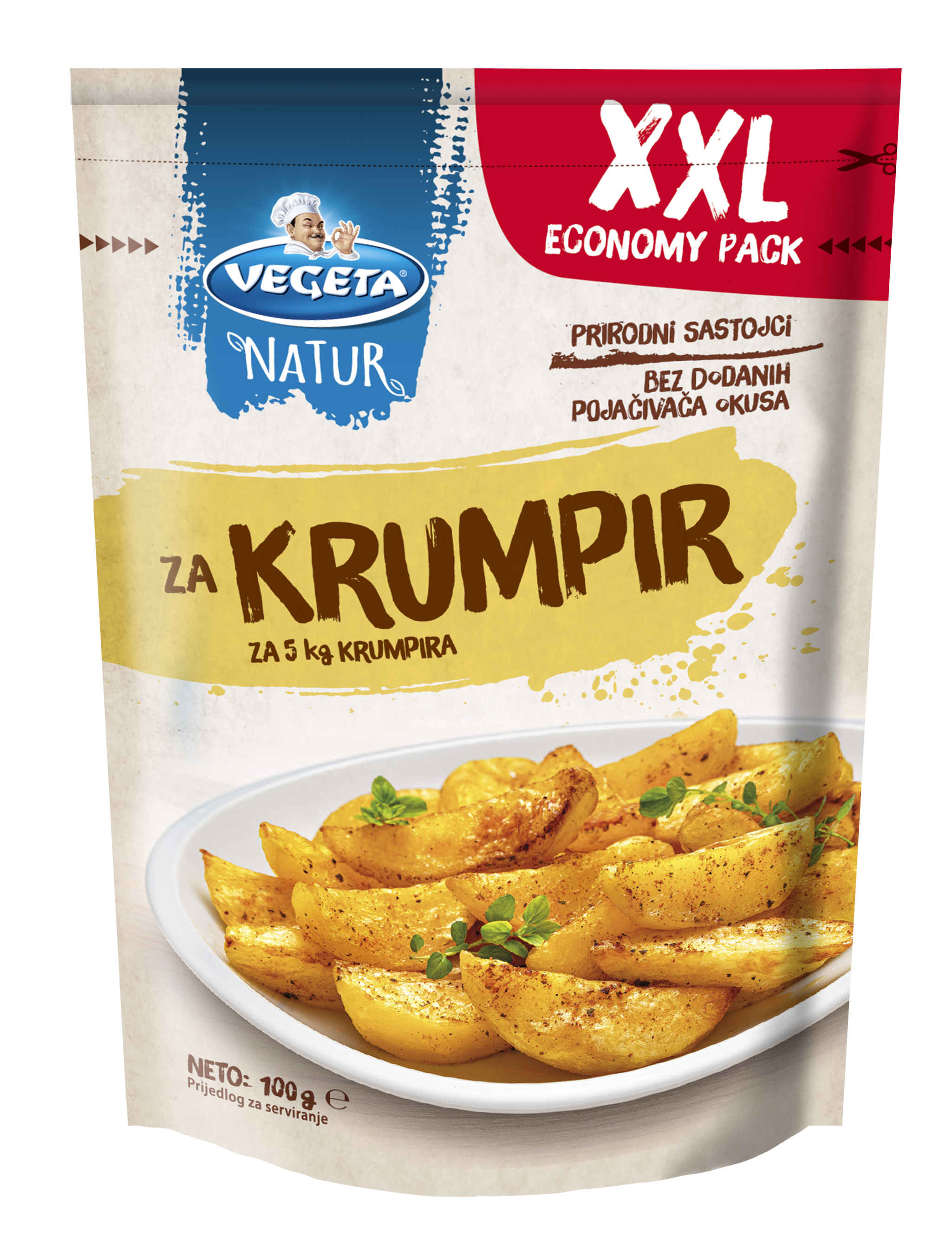 Vegeta Natur za XXL krumpire