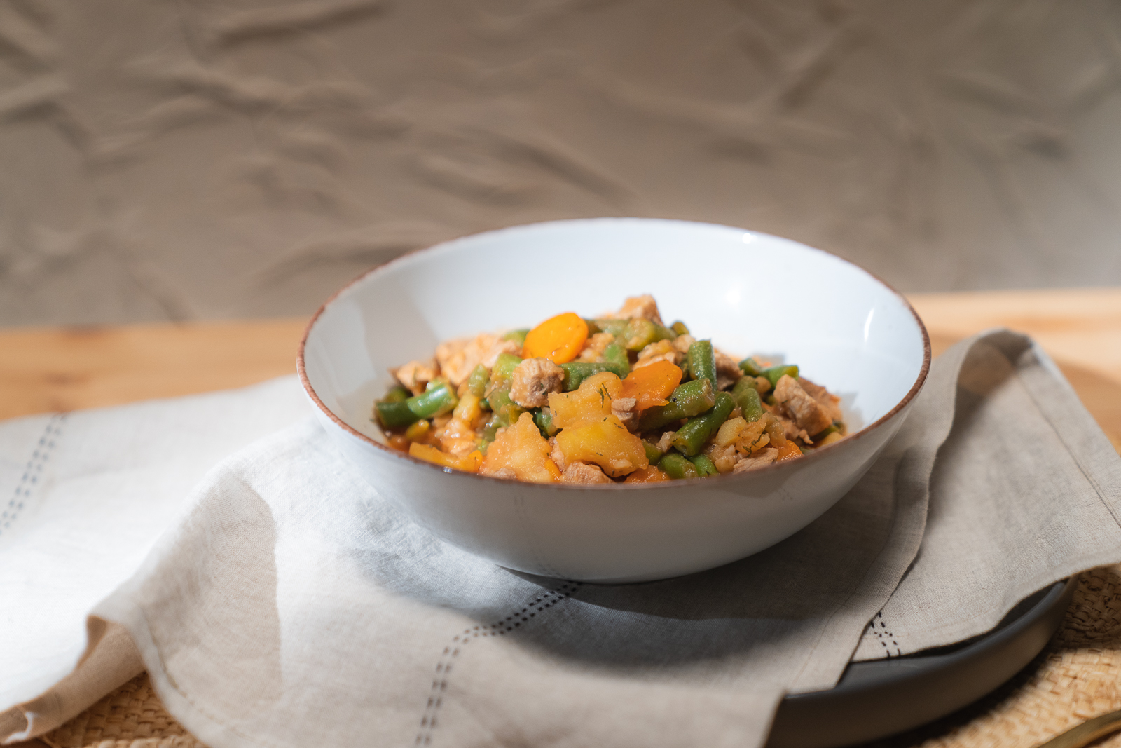 Varivo od mahuna s teletinom