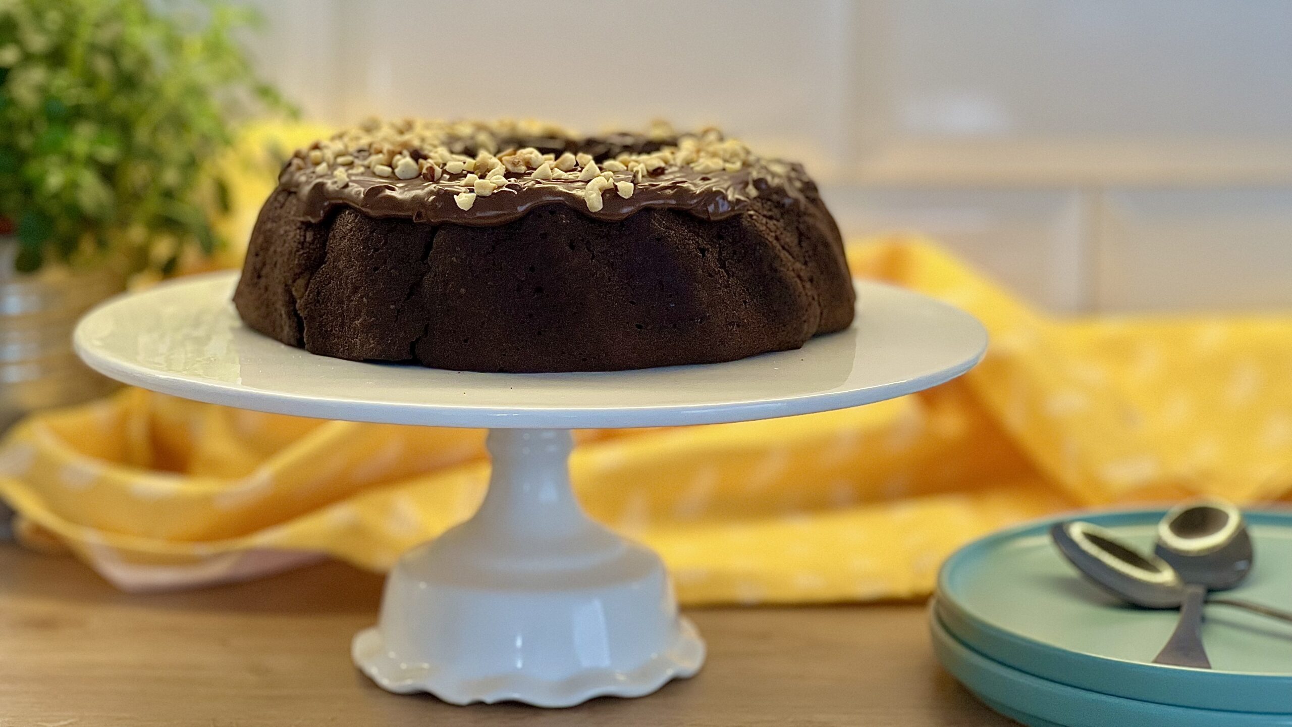 Kuglof kolač s grahom