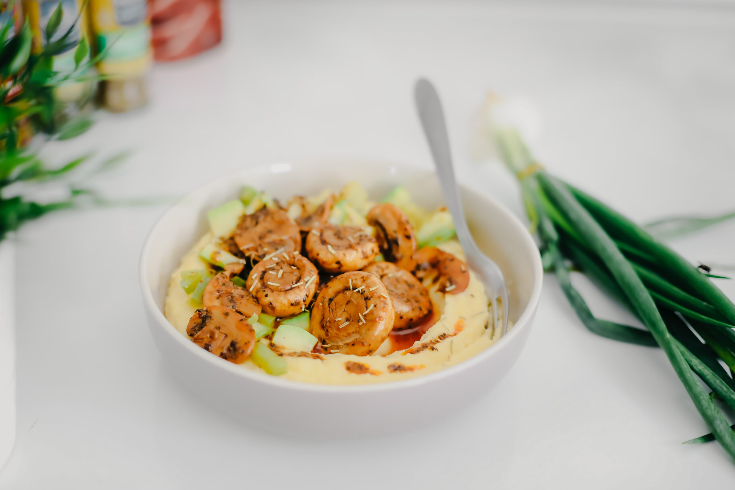 Palenta s povrćem i gljivama