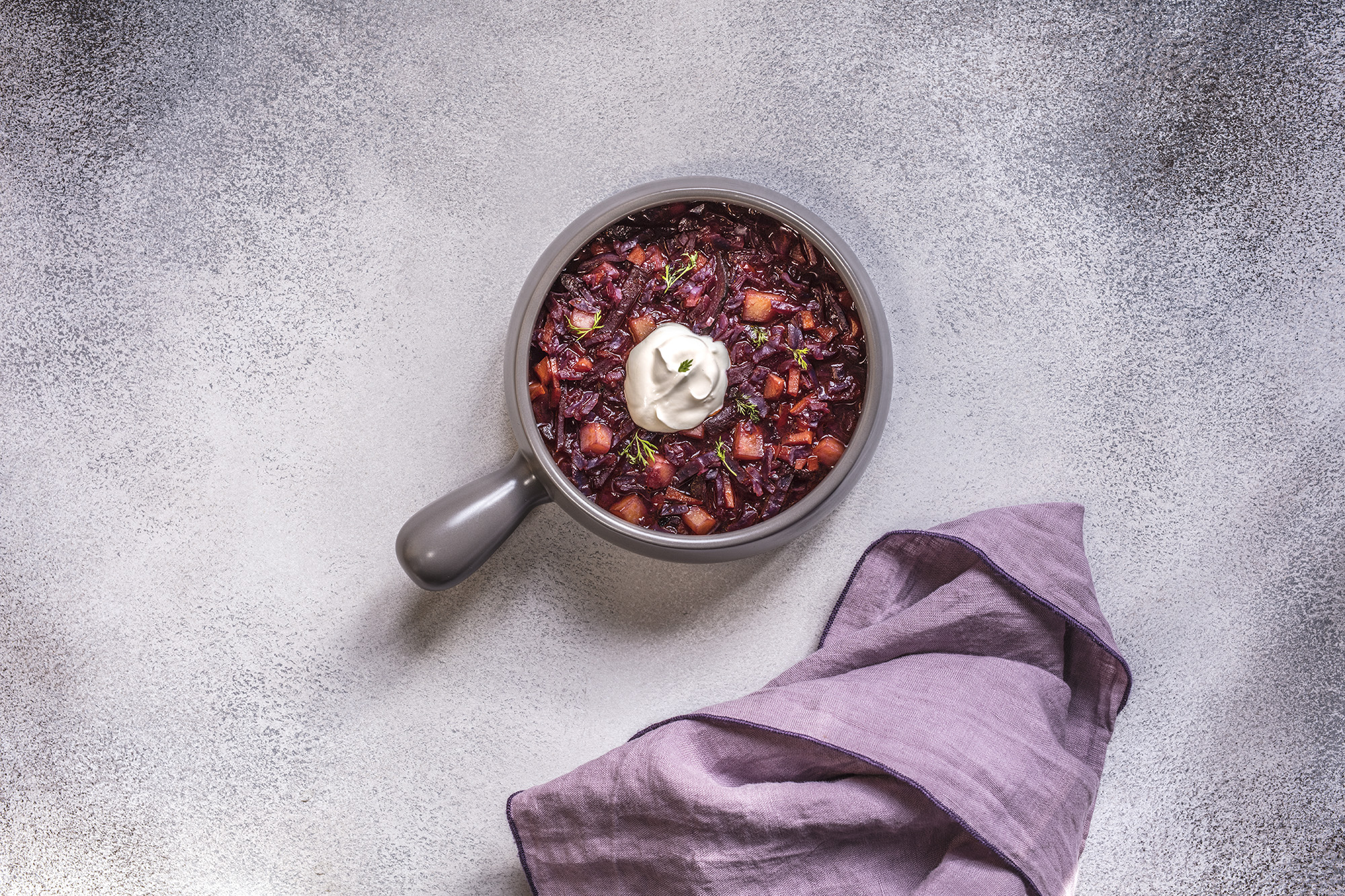 Ukrajinsko varivo od cikle (Borscht)