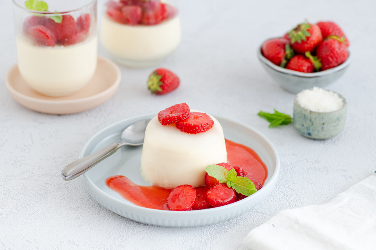 Panna cotta s jagodama