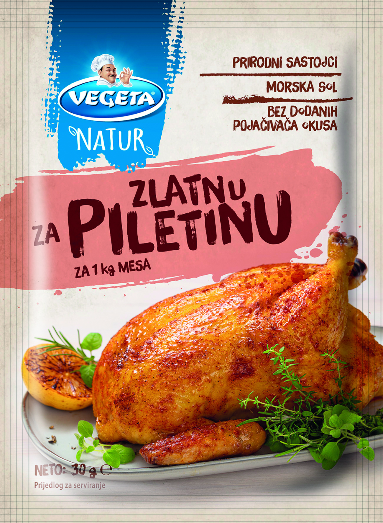 Vegeta Natur za zlatnu piletinu