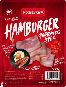 Hamburger – Podravski špek
