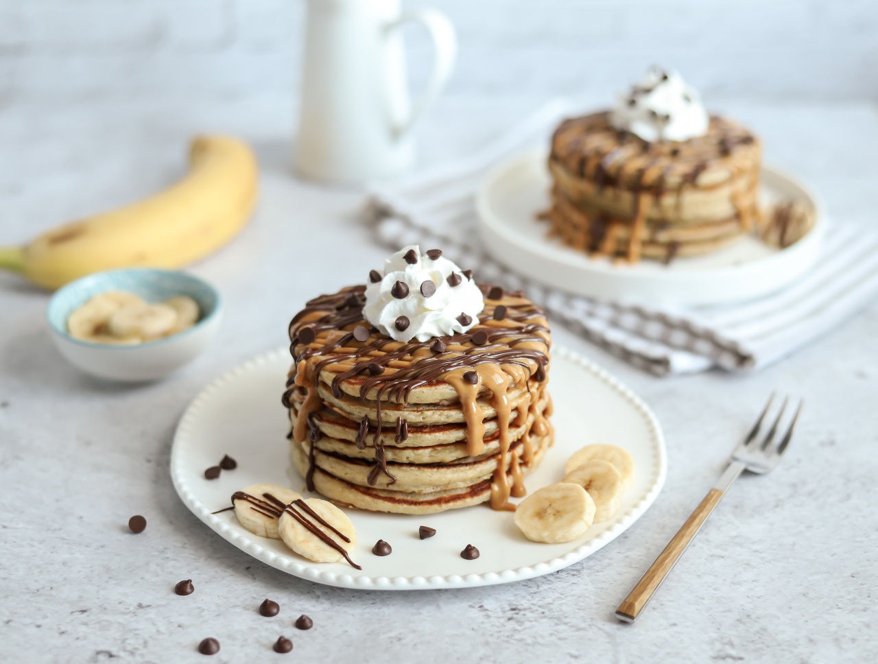 Američke palačinke s kikiriki maslacem