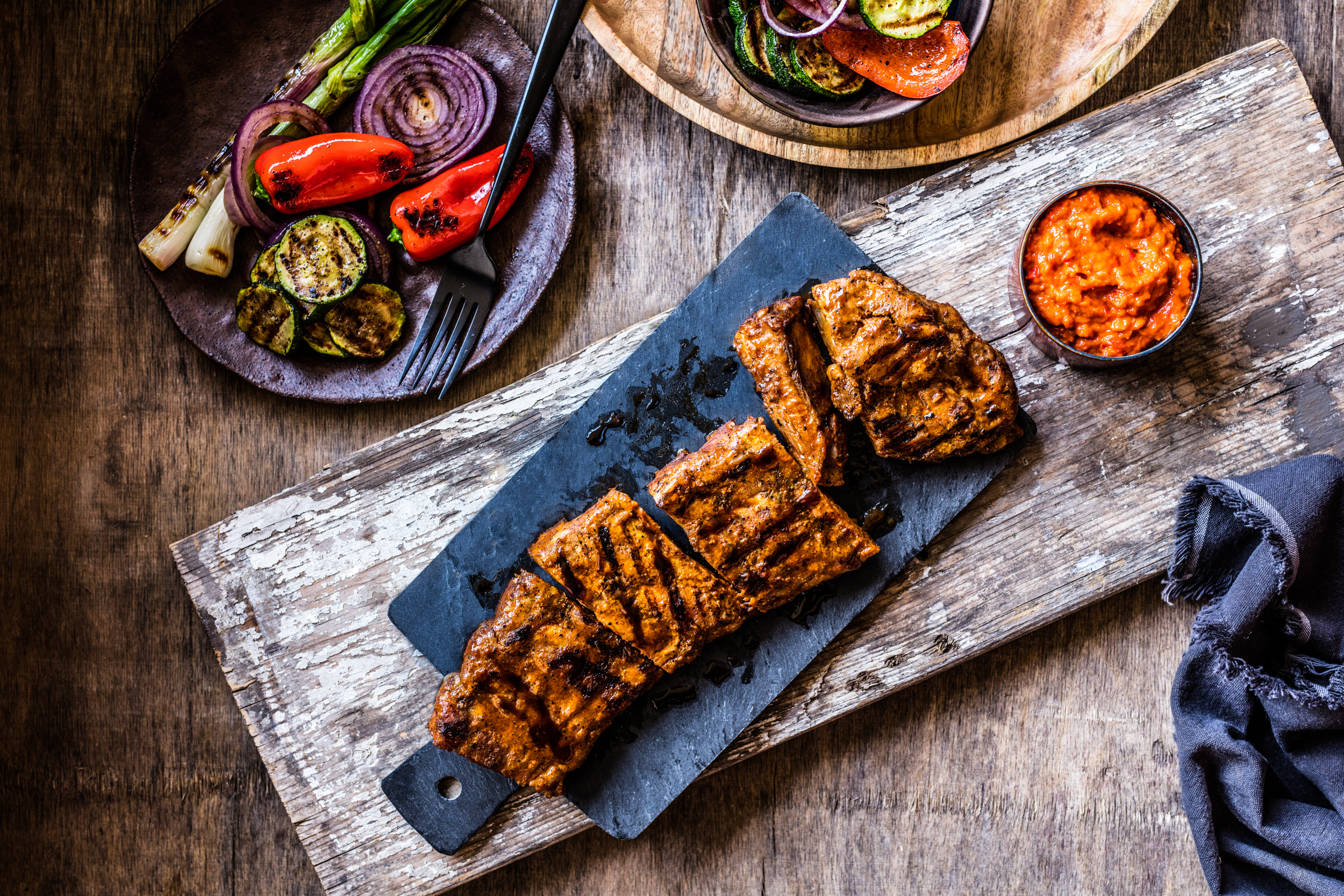 BBQ svinjska rebarca u foliji