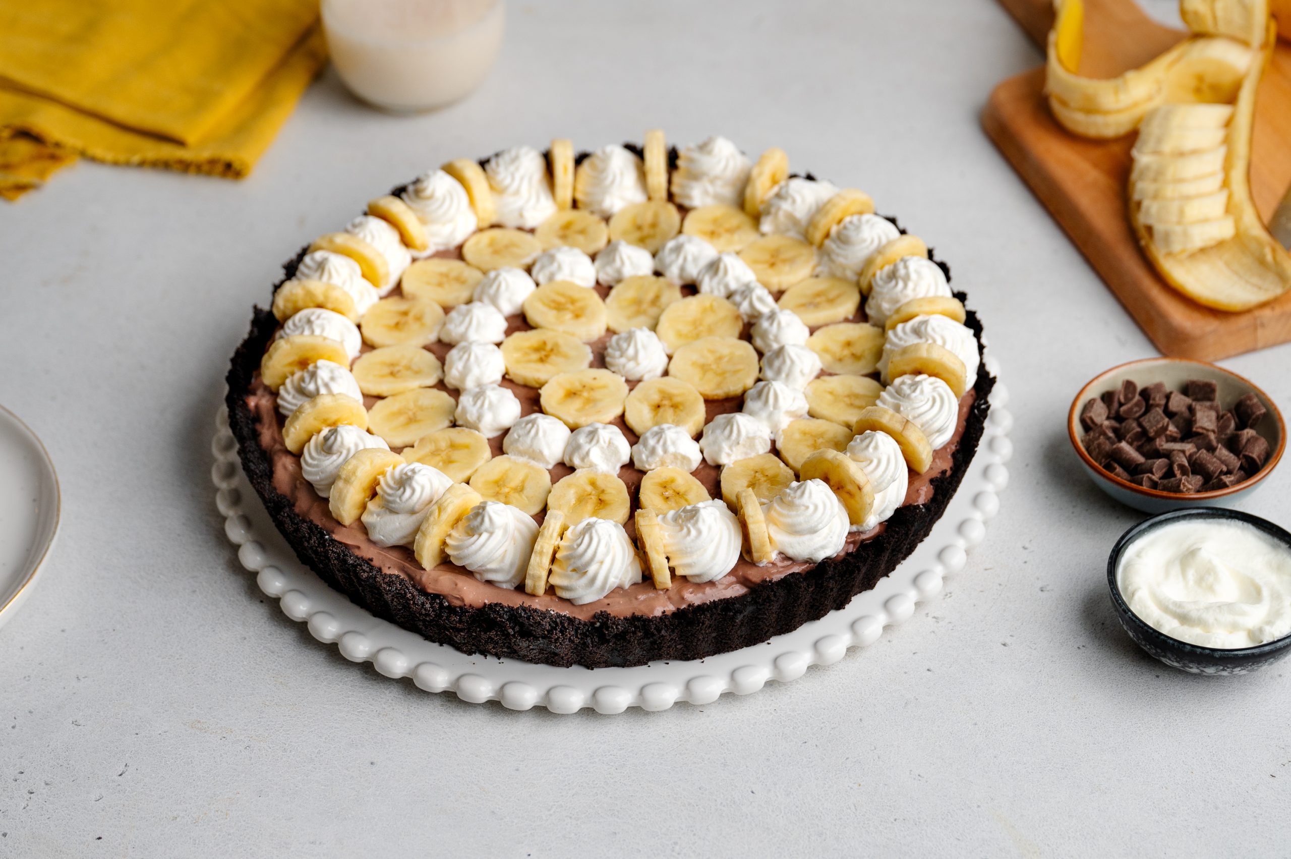Banana tart