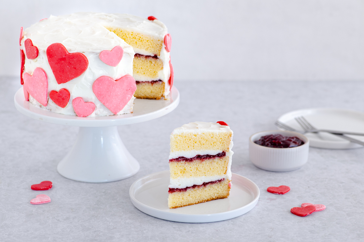 Party torta za Valentinovo