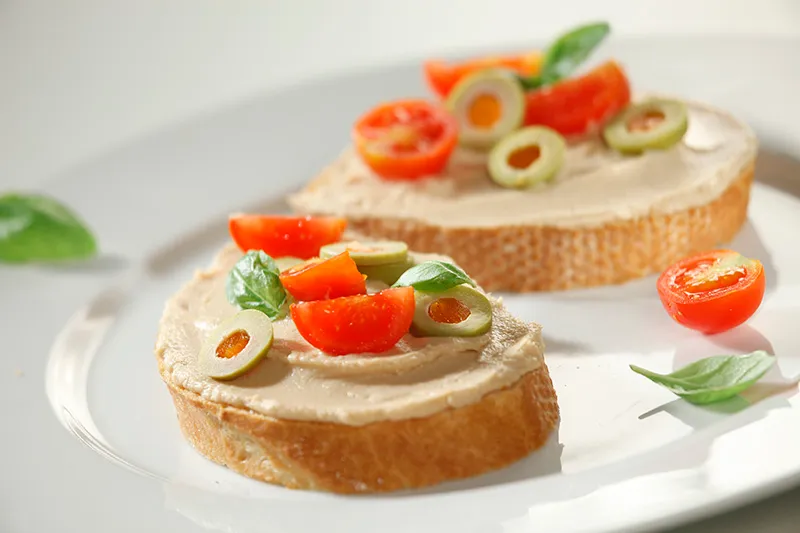 Bruschette s Eva tuna namazom