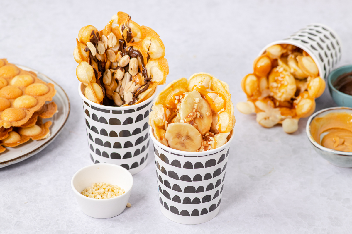 Bubble waffli s Lino Ladom