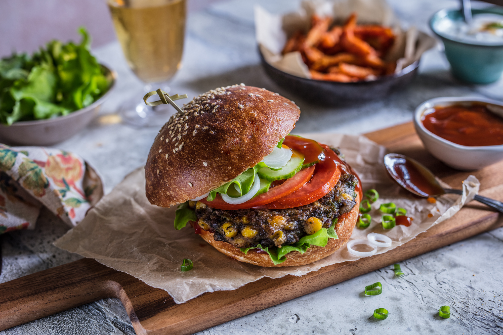 Burgeri od crnog graha