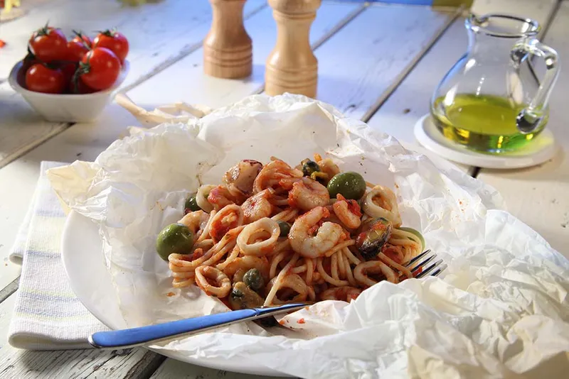 Cartoccio od morskih plodova