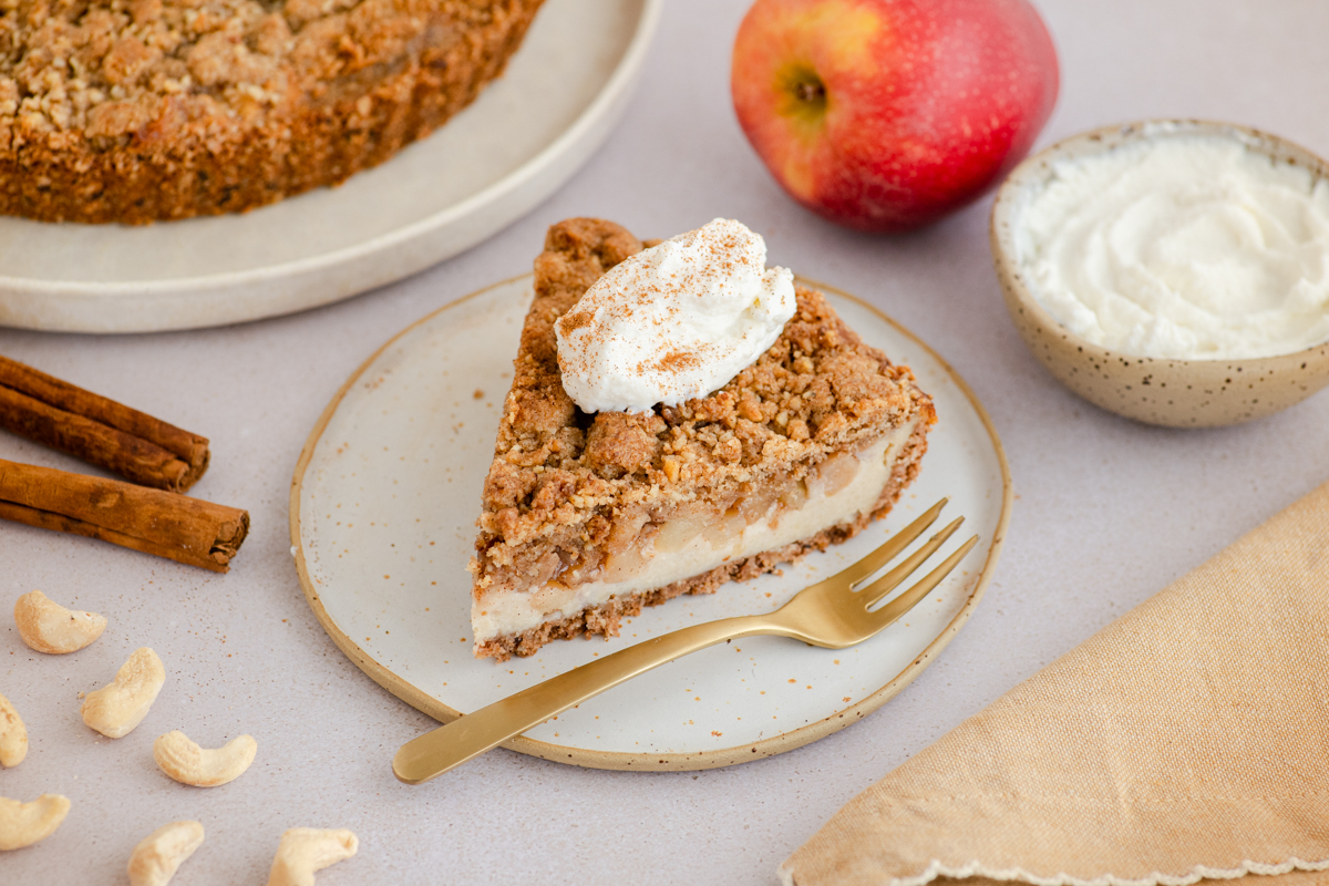 Crumble od jabuka i sira