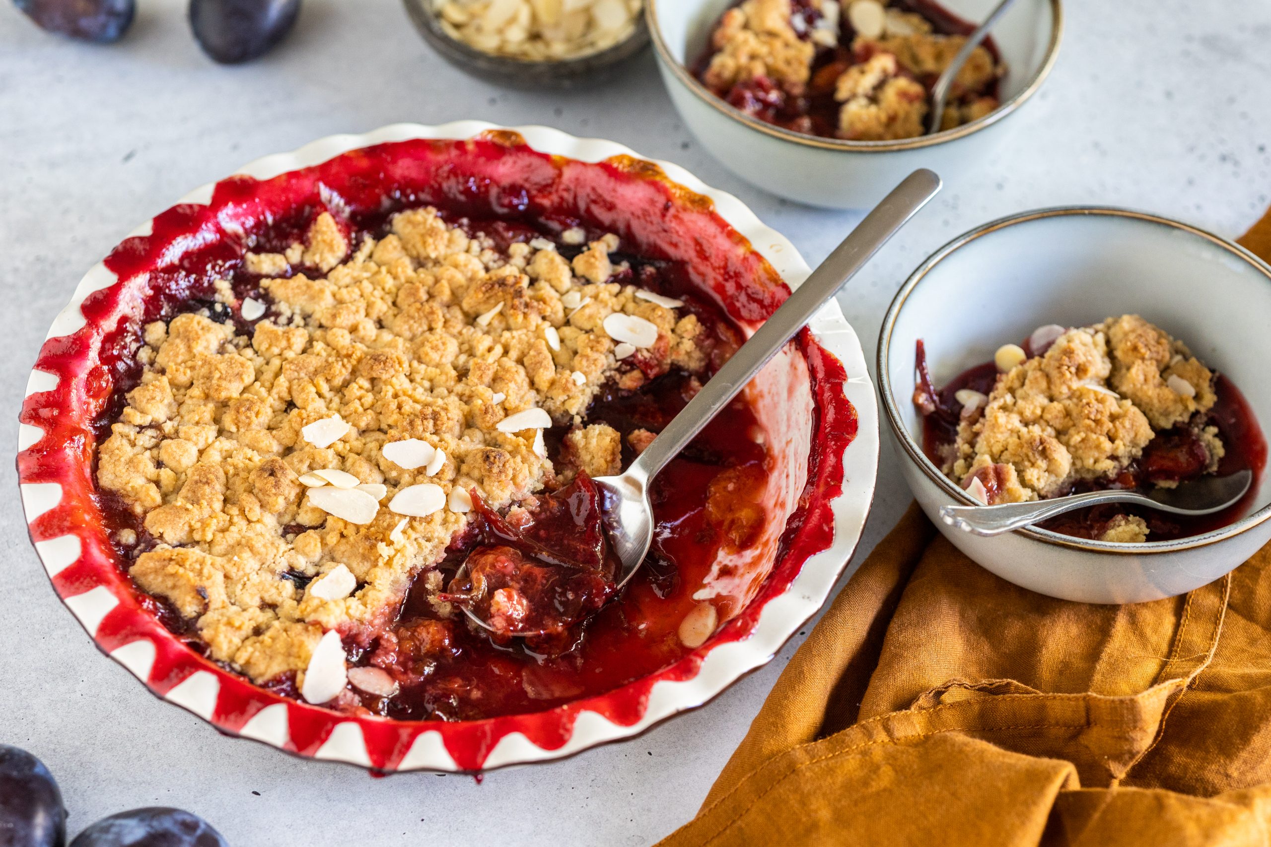 Crumble sa šljivama