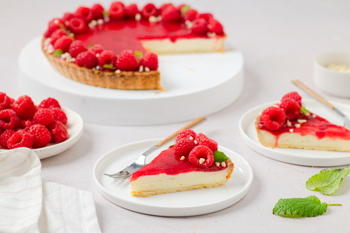Dolcela panna cotta tart