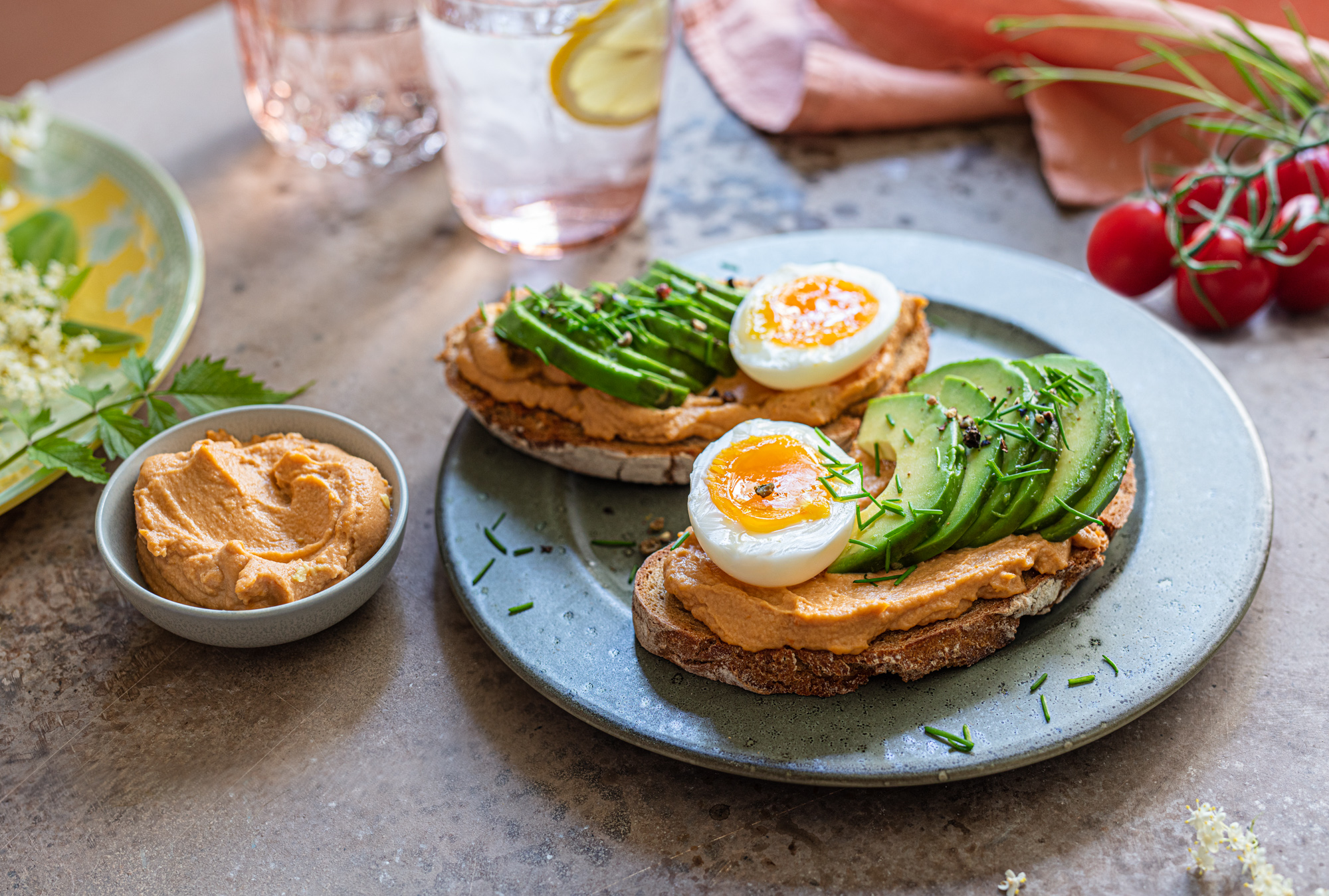 Eva bruskete s avokadom