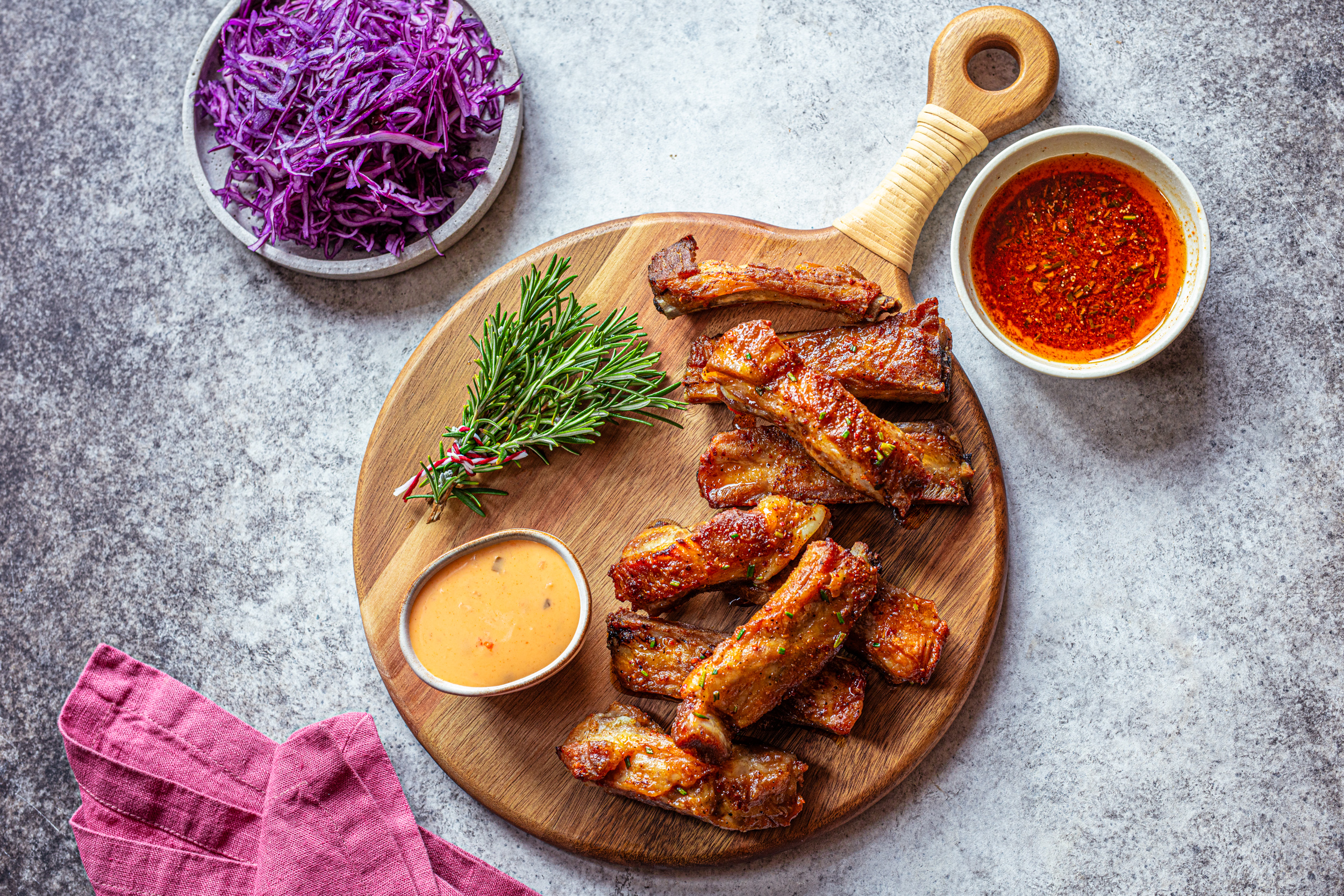 Hrskava svinjska rebra