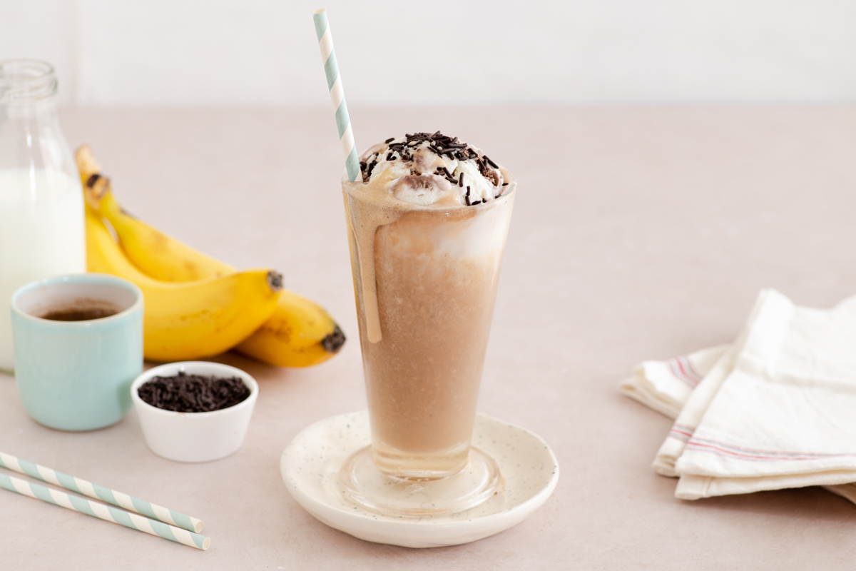 Ice coffe shake