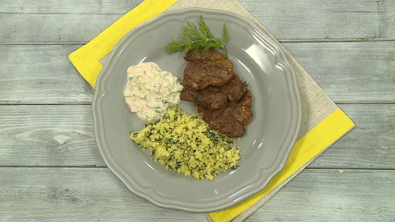 Janjeći odresci s libanonskom mješavinom začina