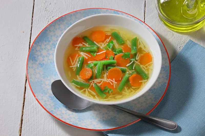 Kokošja juha s povrćem