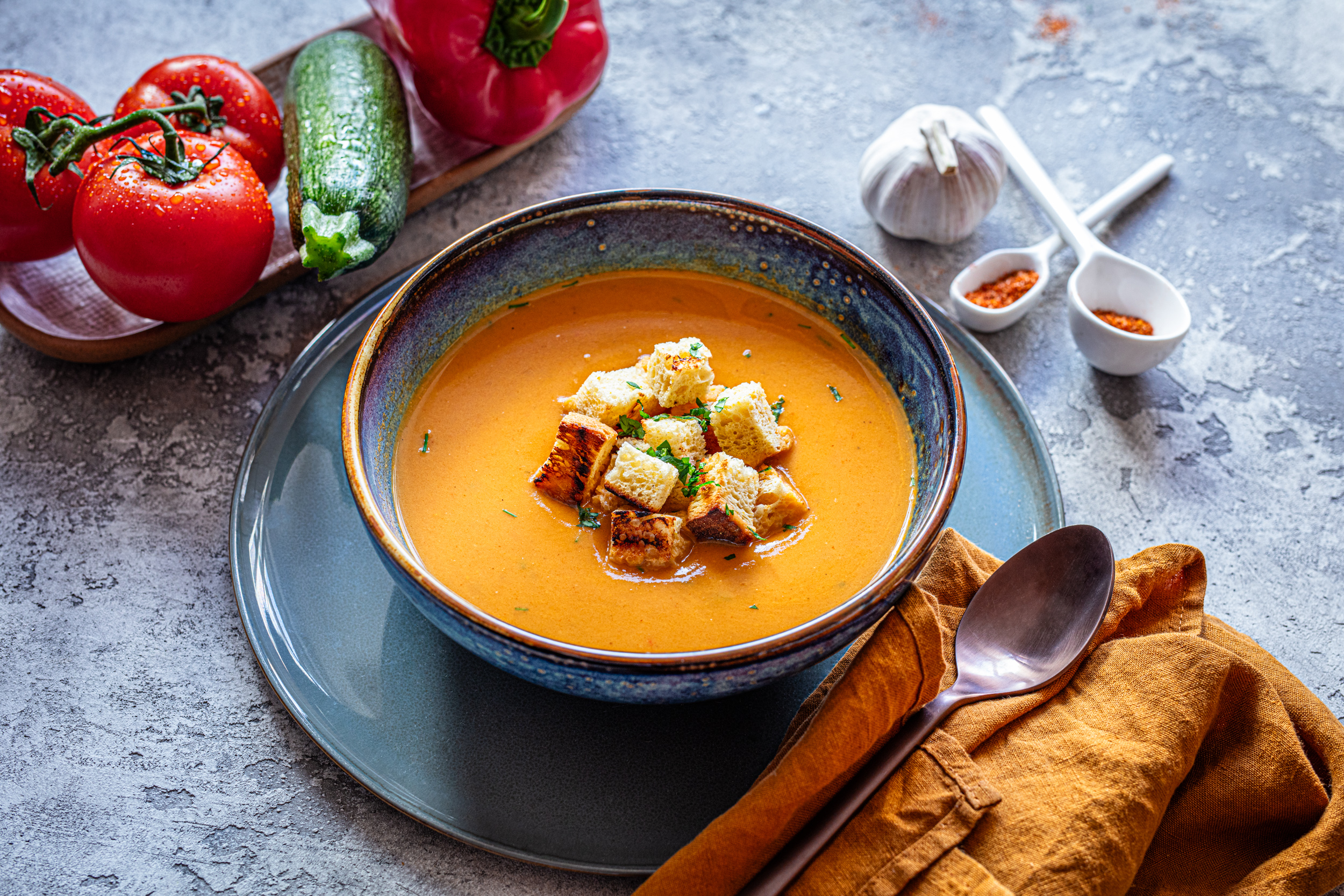 Krem juha od pečenog povrća