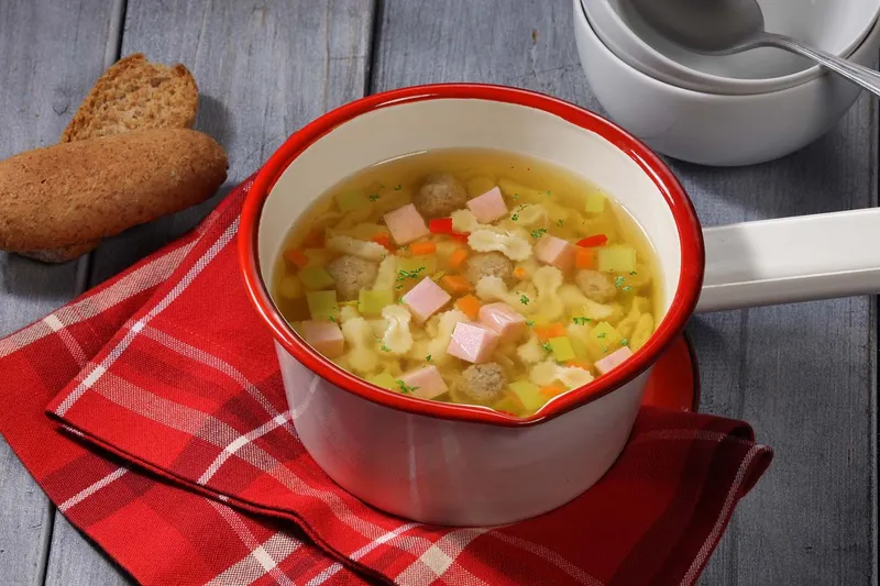 Krepka švicarska juha