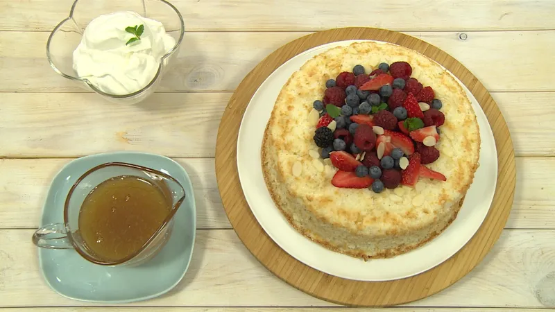 Lagani kolač prepun voća