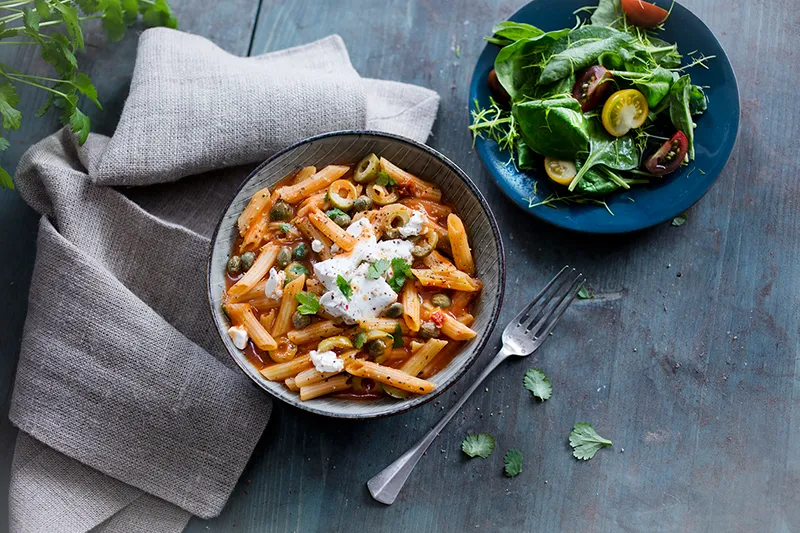 Makaroni Napoletana sa skutom