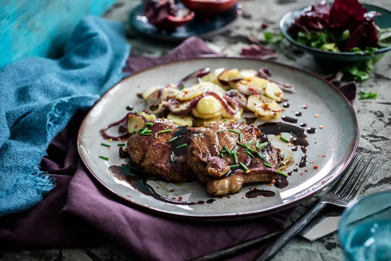 Medeni teleći kotleti