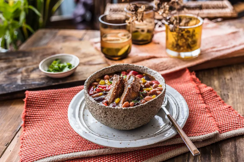 Meksički grah s rebarcima