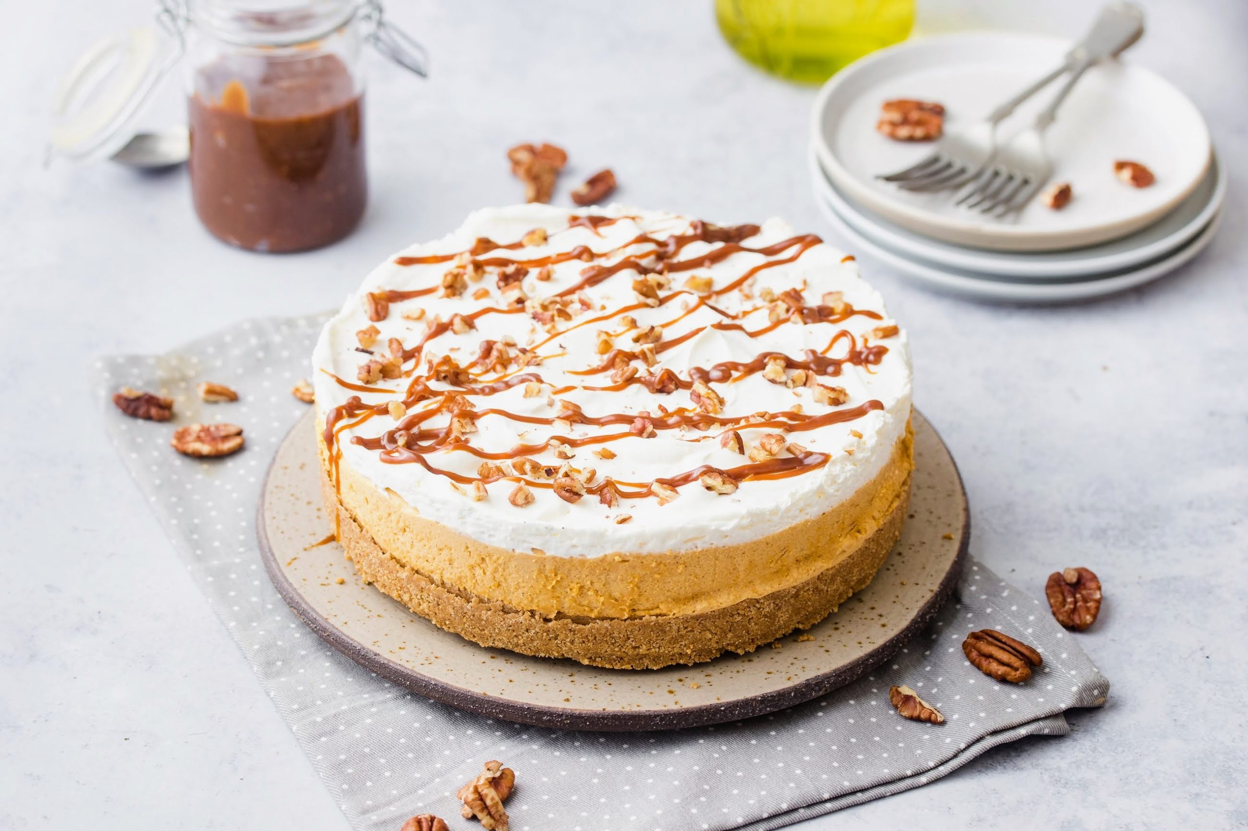 Mousse torta od bundeve s butterscotch umakom