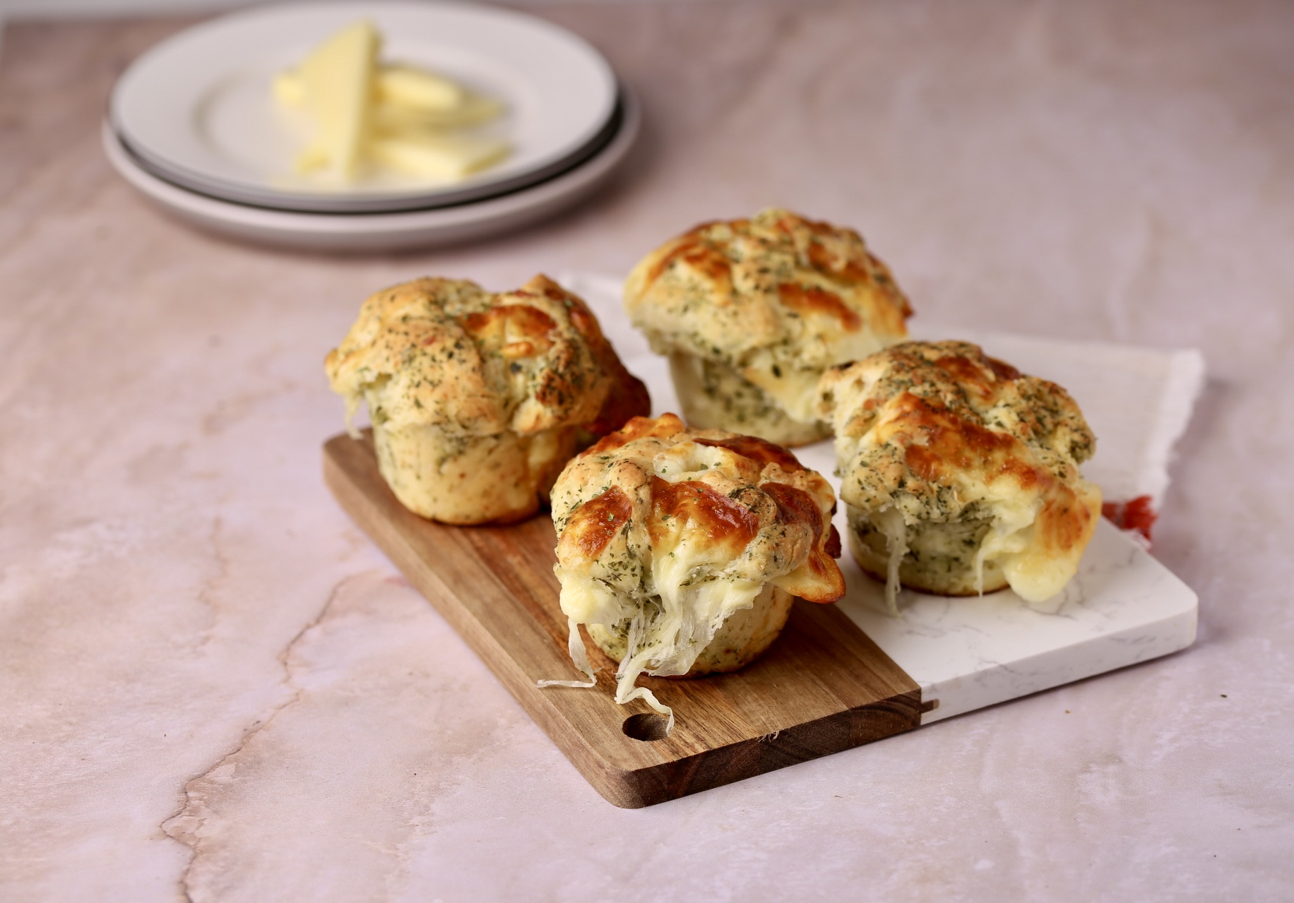 Muffini sa sirom i češnjakom